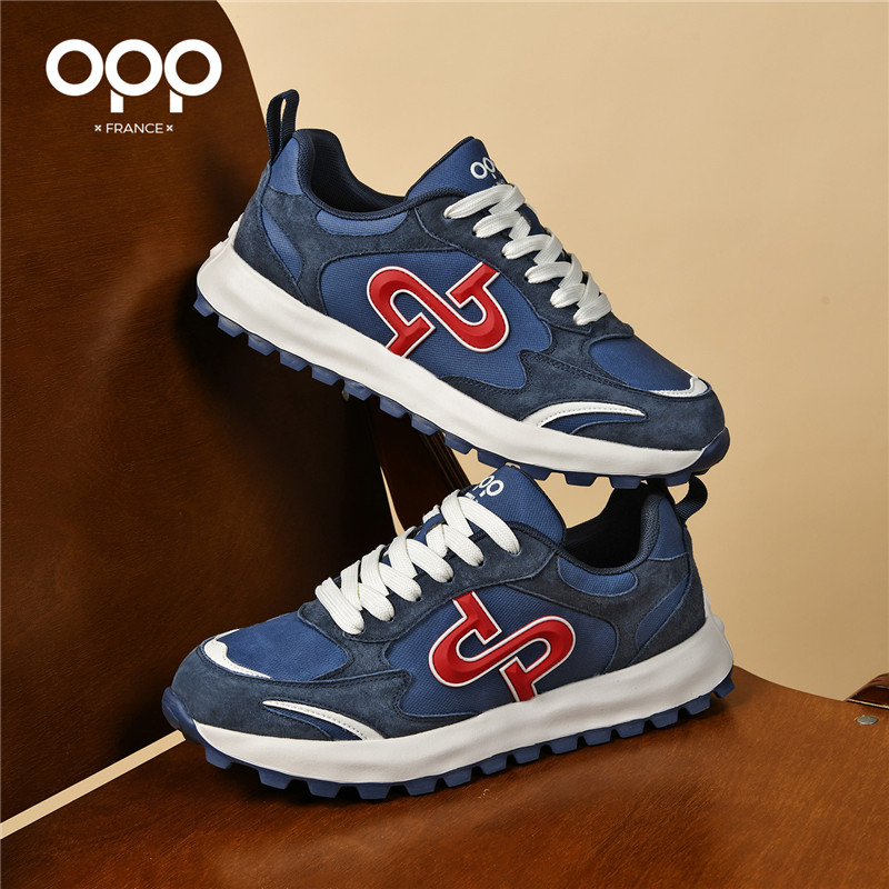 OPPラグジュアリーデザインメンズカジュアルシューズ本革スポ - New Balance Shoes 574 のレビューと価格