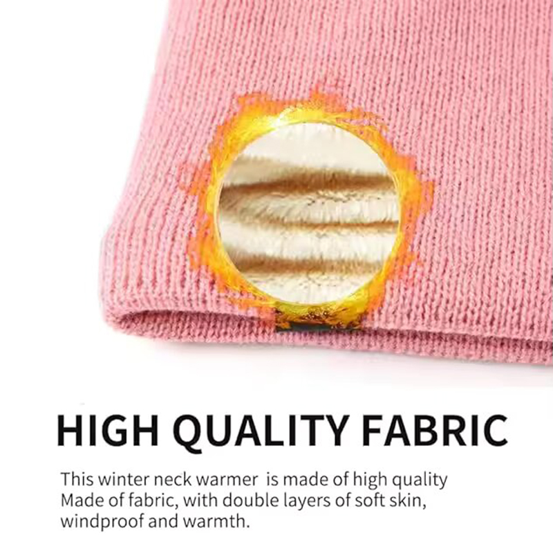 冬用暖かいニットネックマフラー、男女兼用、プラッシュフルマス - Wool Scarf Men のレビューと価格
