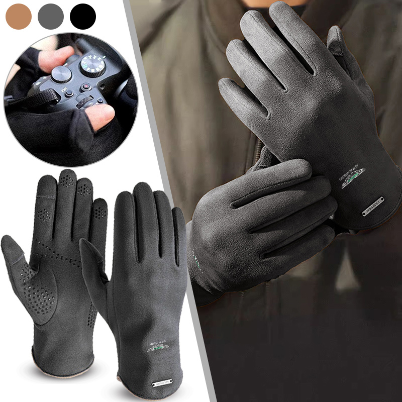 1ペア オートバイ用 アウトドア 厚手 防風 指タッチスクリ - Touch Screen Gloves のレビューと価格