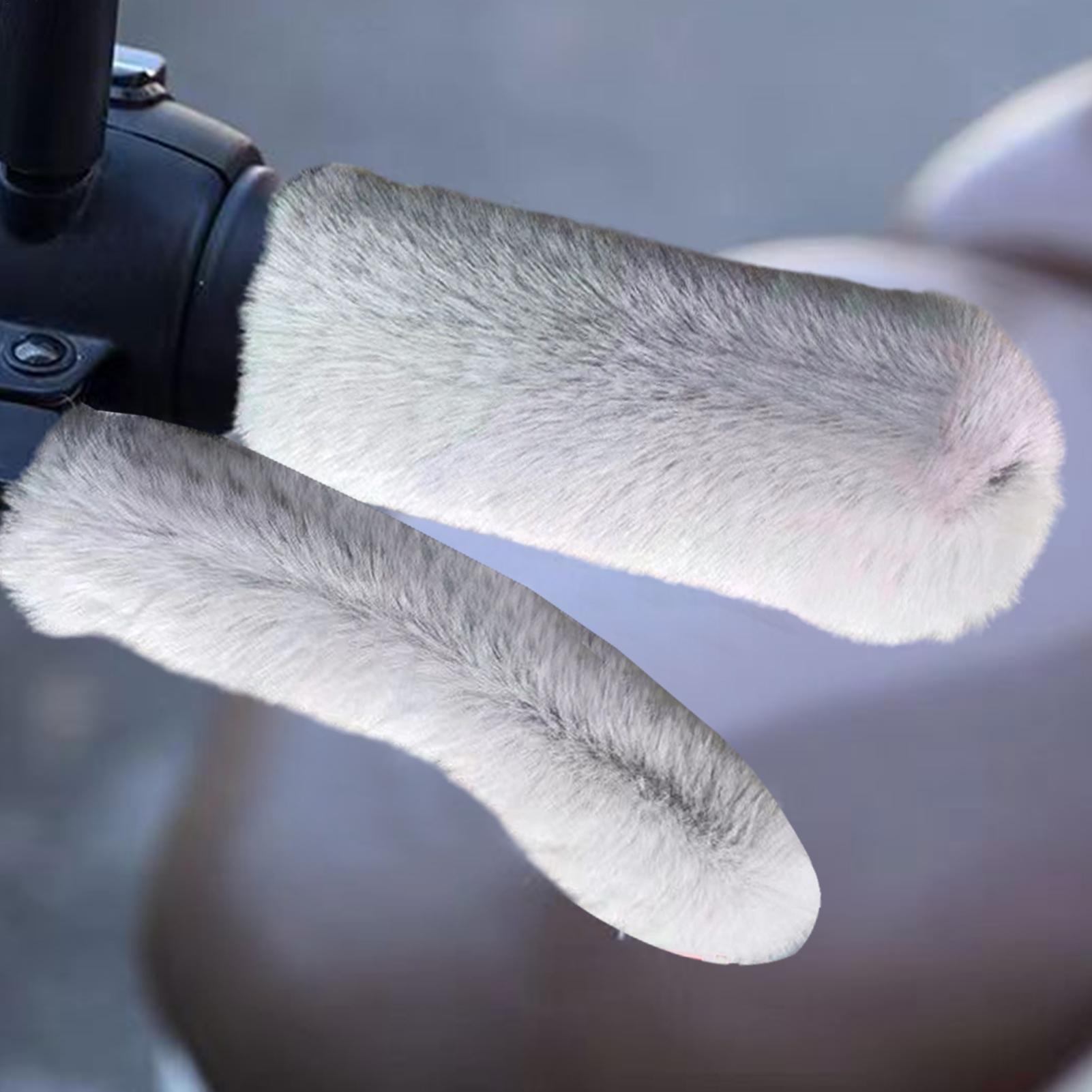 オートバイグリップ暖かいぬいぐるみハンドウォーマー冬電動自転 - Hand Warmer Electric のレビューと価格