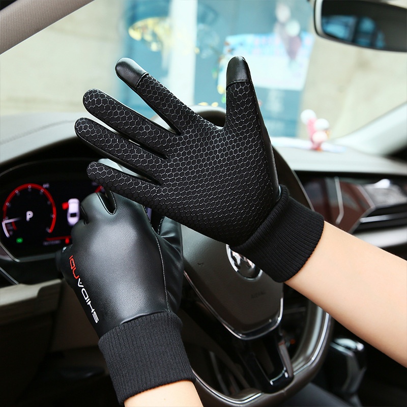 オートバイフリース裏地サーマルグローブタッチスクリーン防水フ - Touch Screen Gloves のレビューと価格