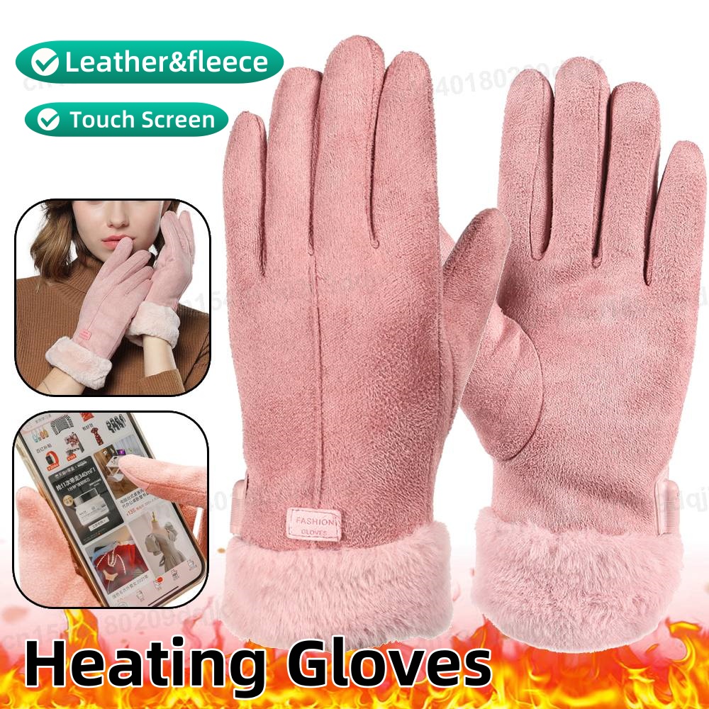 USB 電熱手袋屋外サーマルグローブハンドウォーマー冬スキー - Touch Screen Gloves のレビューと価格