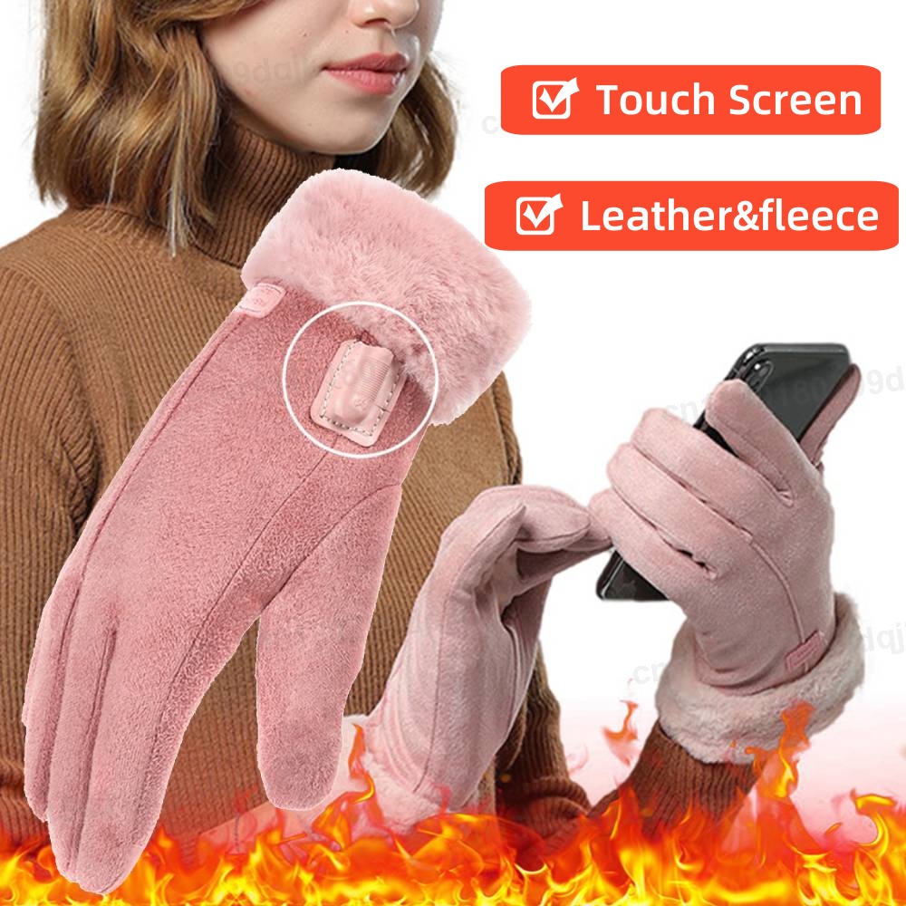 USB 電熱手袋屋外サーマルグローブハンドウォーマー冬スキー - Touch Screen Gloves のレビューと価格