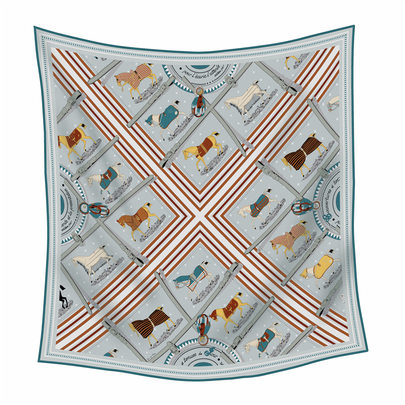 90CMファッションプリントカシミヤシルクスカーフデザイナー - Cashmere Pashmina Wrap のレビューと価格