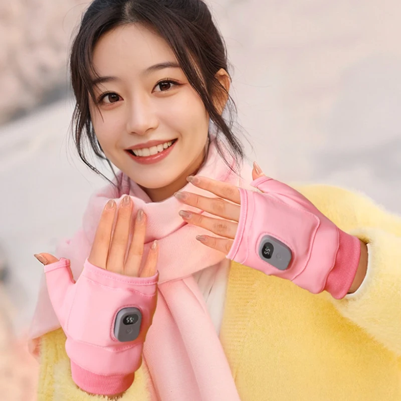 スマート電気加熱手袋 3段階の温度調整 防水タッチスクリーン - Touch Screen Gloves のレビューと価格